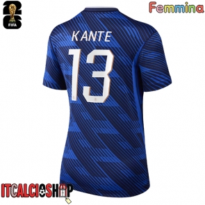 Francia Kante #13 Prima Maglia Femmina Mondiali 2026 Manica Corta